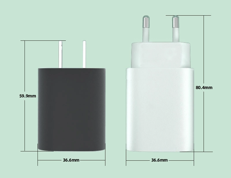 Best Dual 2 Port USB Type C Pd GaN Fast Charger with CE RoHS FCC Certificate