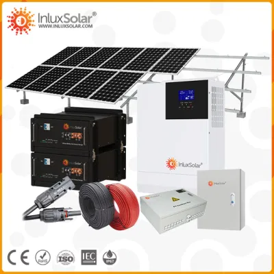 Mejor precio Productos solares, sistema fotovoltaico híbrido de 3kw, 5kw, 10kw, generador Solar de 5kw, Banco